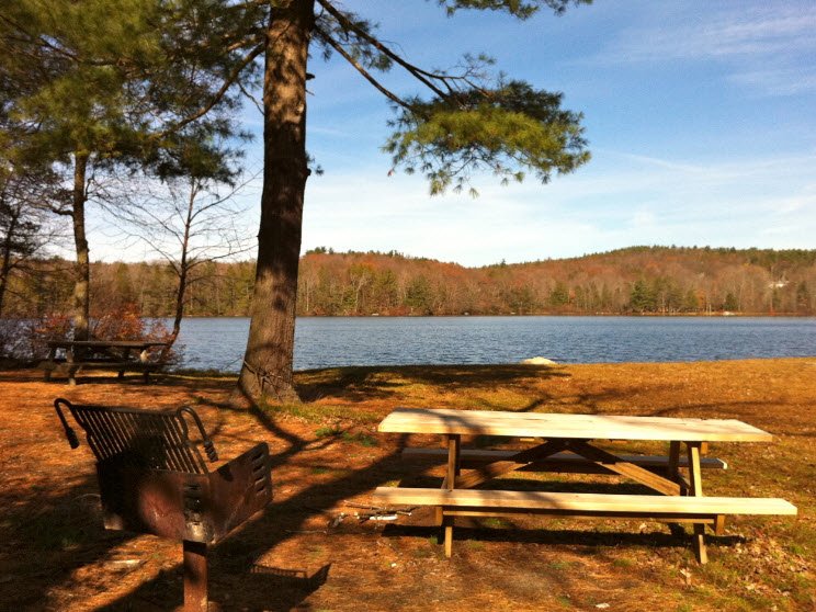 Burr Pond State Park, Connecticut, USA